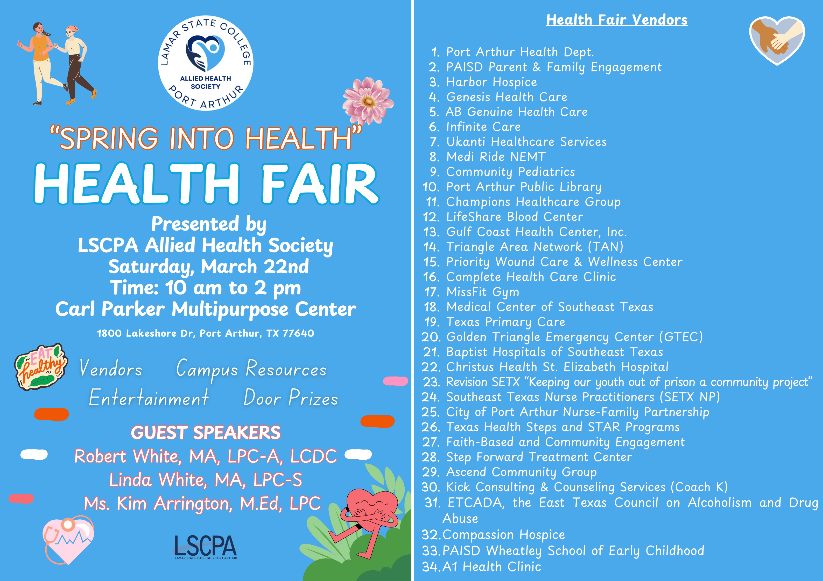 Health Fair poster