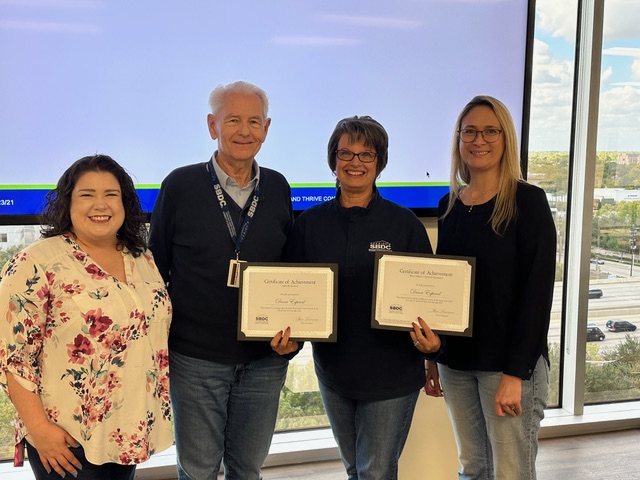 Director of SBDC Dana Espinal receives recognition