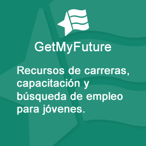 GetMyFuture logo in Spanish